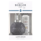 Lampe Berger Disco Grey Fragrance Lamp Gift Set with Pure White Tea