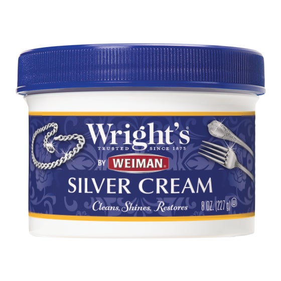 Wright's by Weiman Silver Cleaner and Polish Cream 8oz