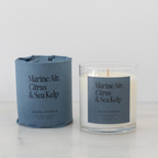 Heirloomed Candle - Marine Air, Citrus, Sea Kelp - 8 oz