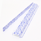 Middle & Main Chinoiserie Mahjong Rack and Pusher, Set of 4