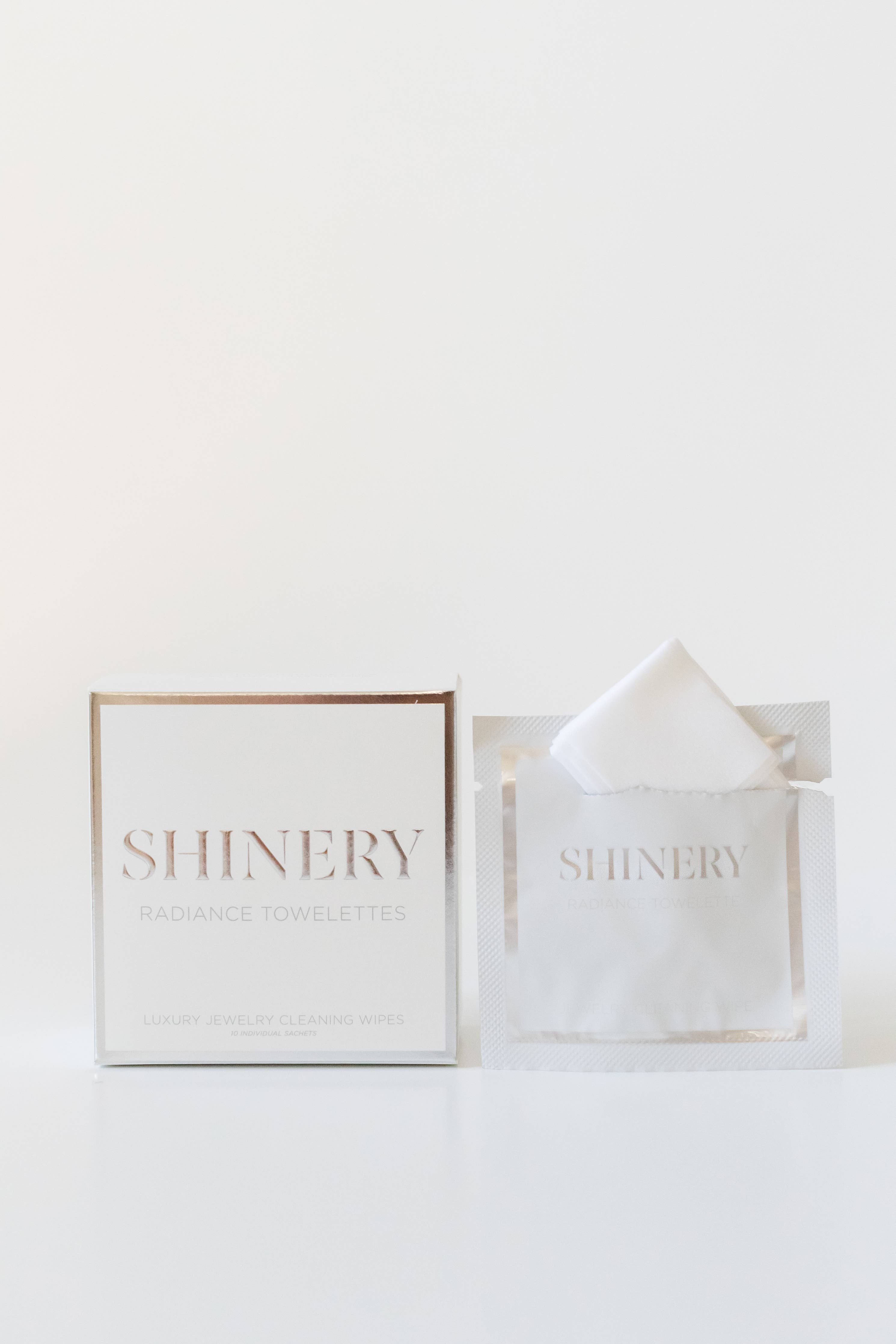 Shinery Radiance Towelettes Luxury Jewelry Wipes