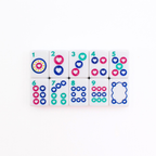 My Fair Mahjong Mini Travel Set in White
