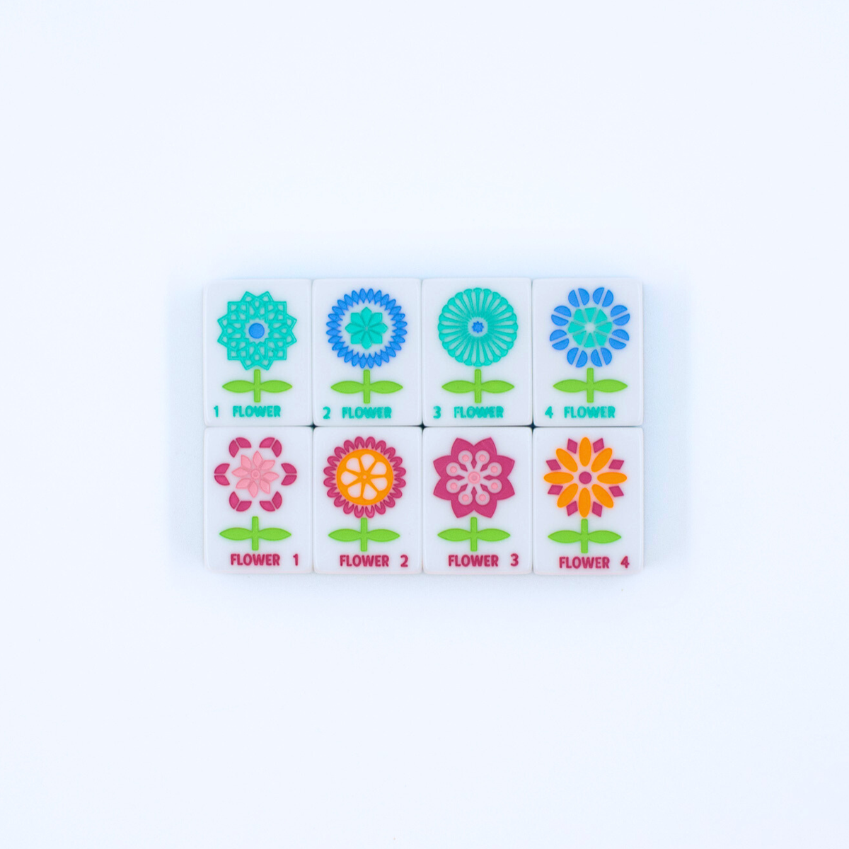My Fair Mahjong Crystal Prism Pink Mahjong Tiles
