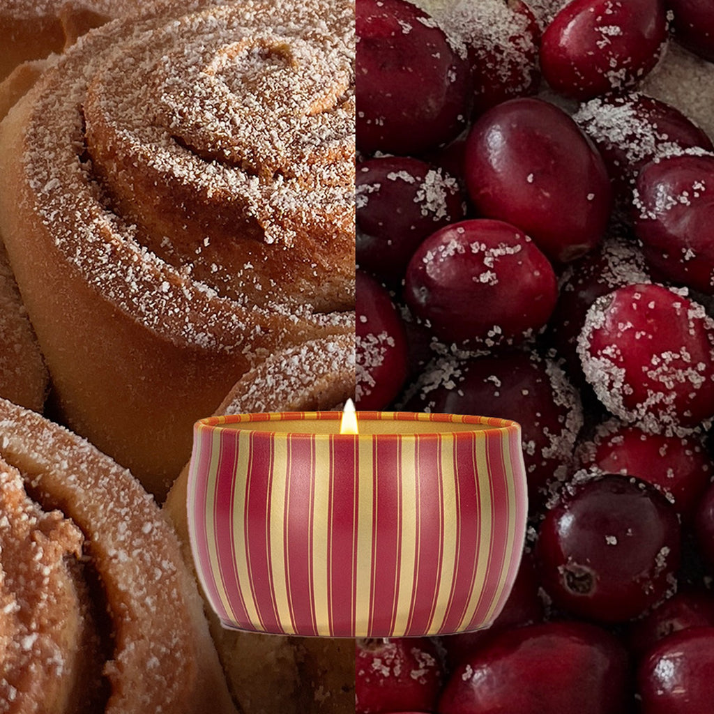 Velvet Rouge Holiday Tin Candle 12pk