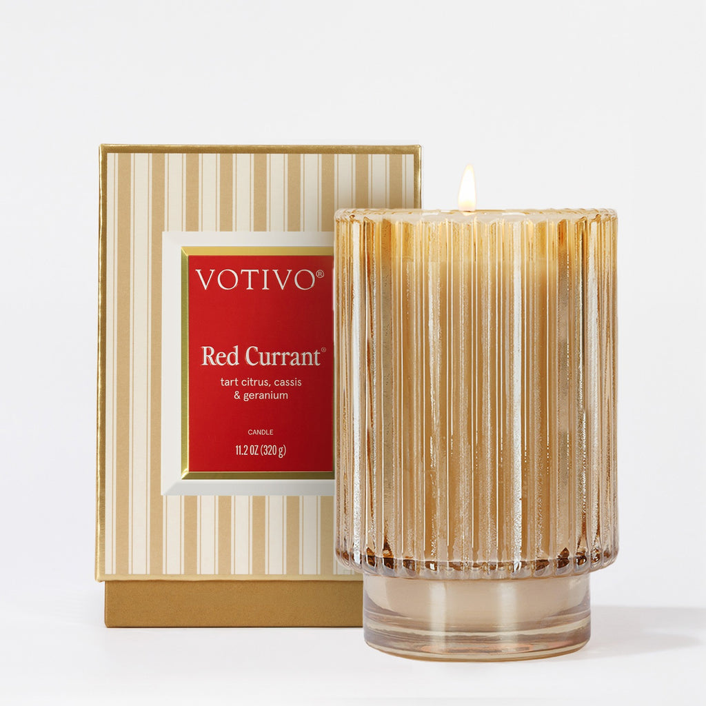 Red Currant Holiday Candle 4pk