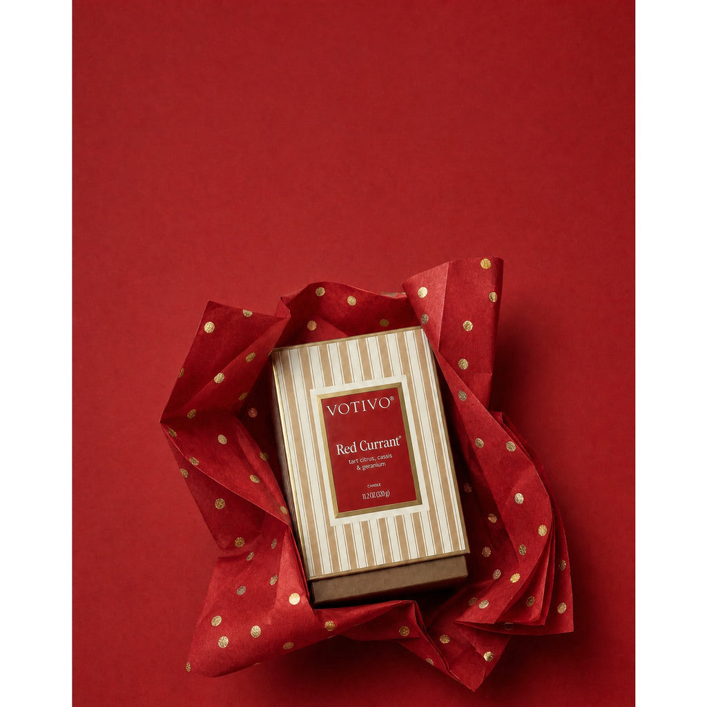 Red Currant Holiday Candle 4pk