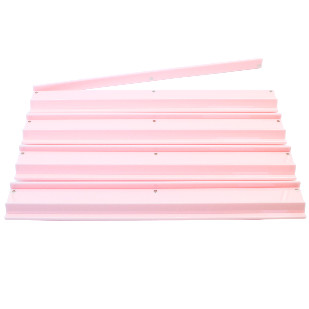 My Fair Mahjong Premium Acrylic Racks - 4 Racks & 4 Pushers