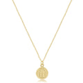 enewton 16" Necklace Gold - be you. Small Gold Disc