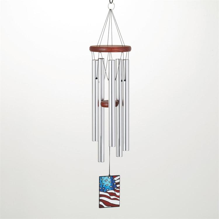 American Flag Decor Chime