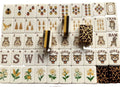 Leopard American Mahjong Tile Set by The Southern Peacock