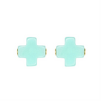 enewton Signature Cross Studs