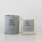 Heirloomed Candle - Herb, Citrus, Grass - 8 oz