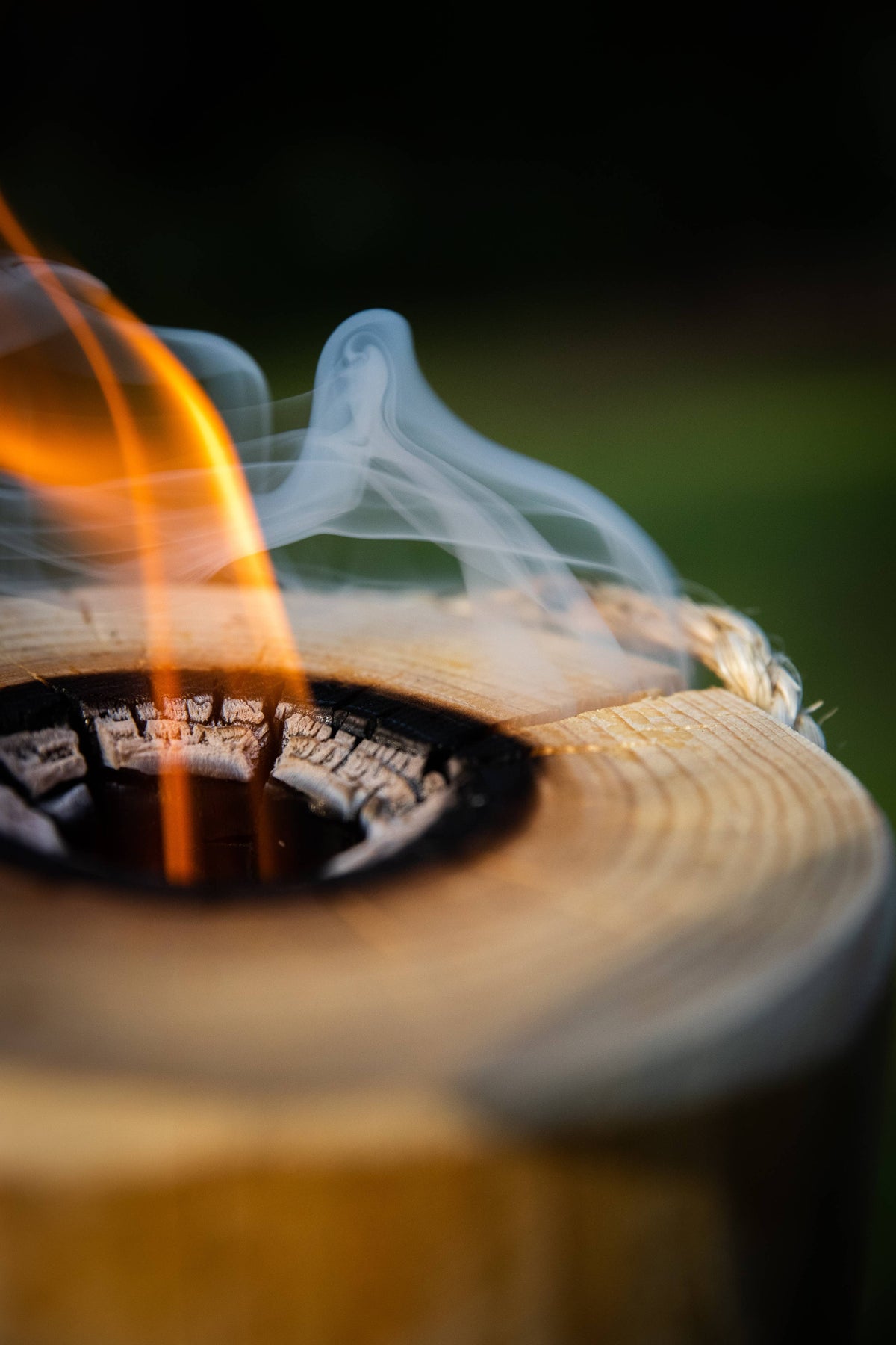 Mini OneLogFire Swedish Torch 1-Hour Burn Time