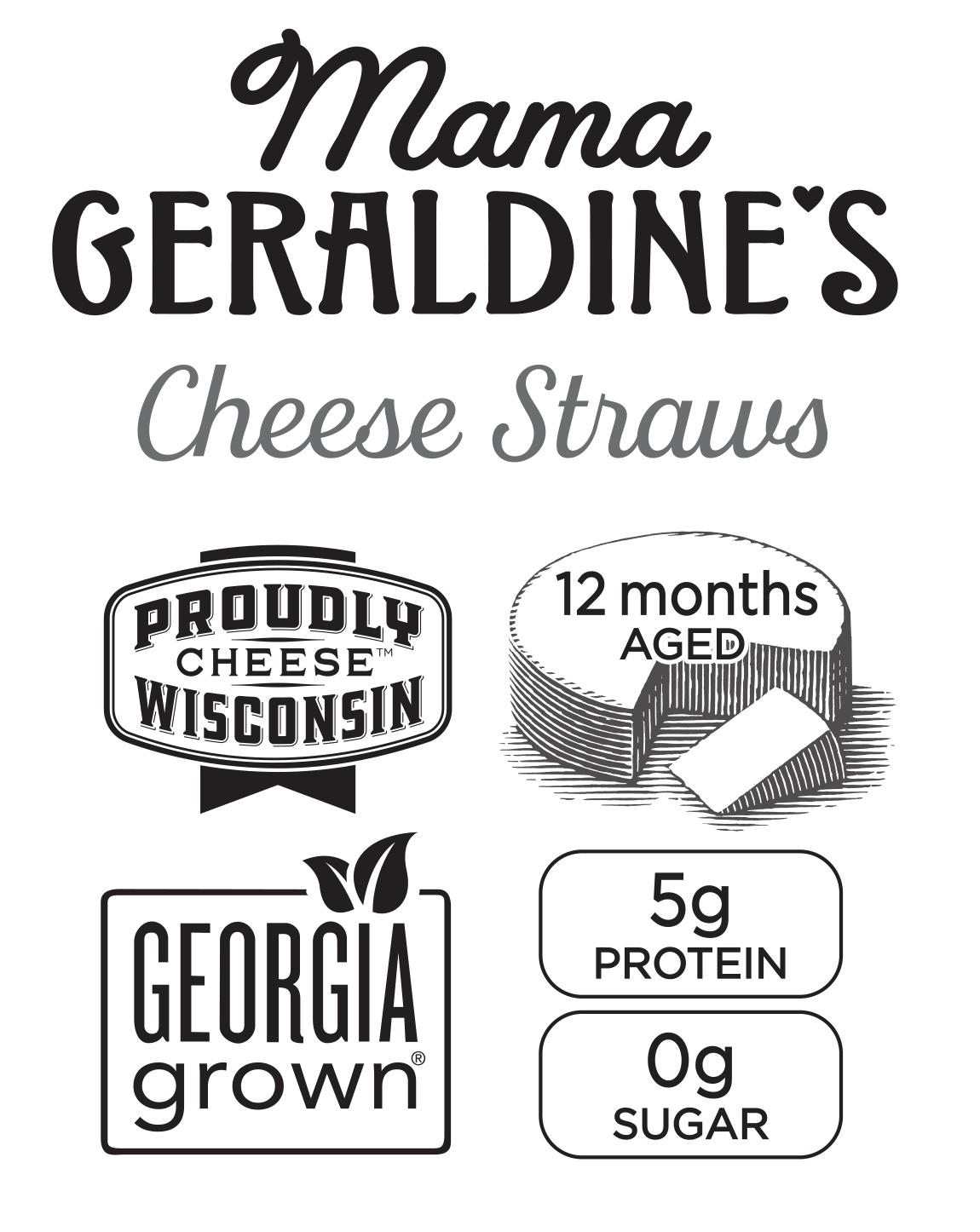 Mama Geraldine's 4.5oz Chipotle Cheddar Cheese Straws