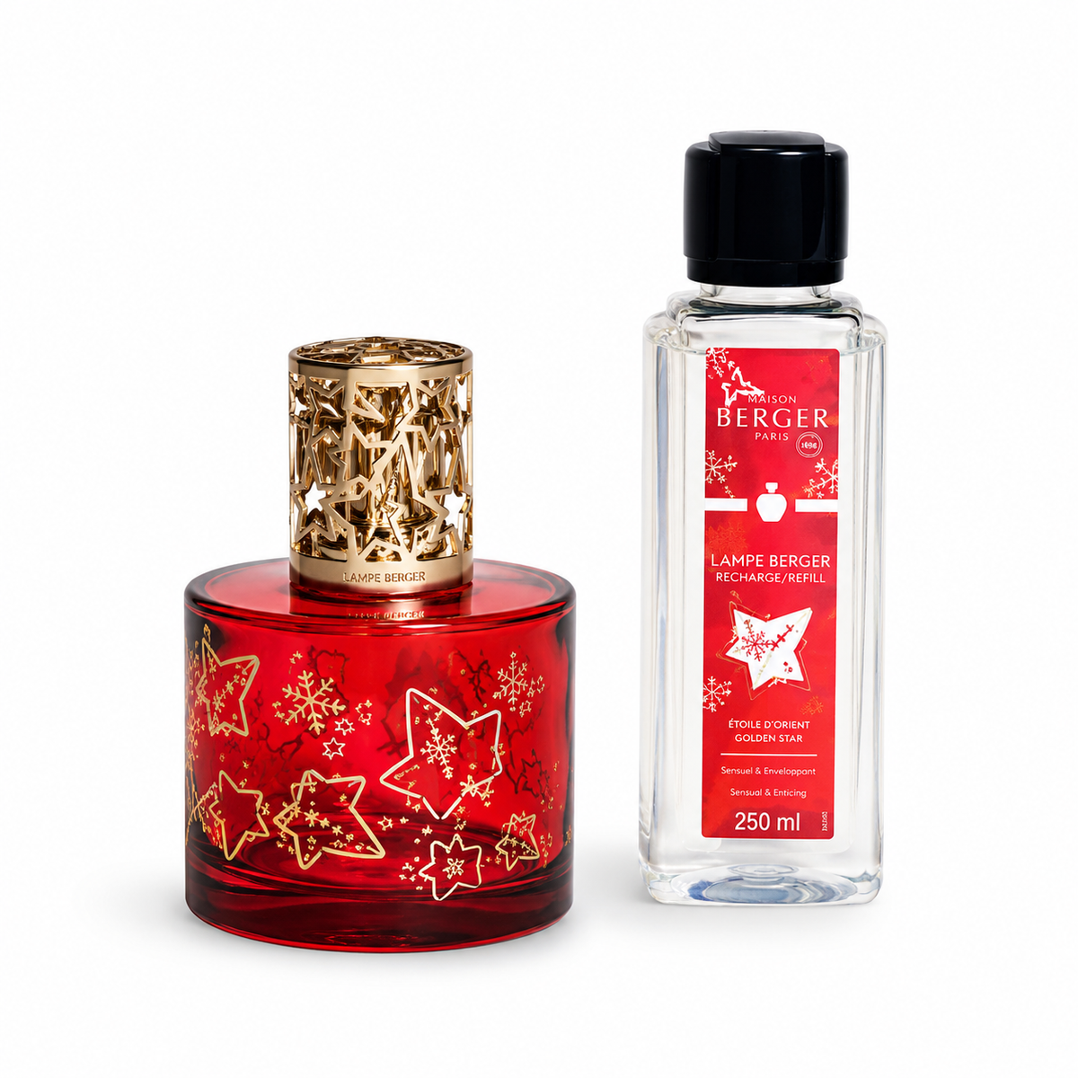 Lampe Berger Lolita Lempicka Red Lamp Gift Set with 250ml Fragrance