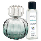 Lampe Berger Corali Peacock Green Fragrance Lamp Gift Set with Ocean Breeze