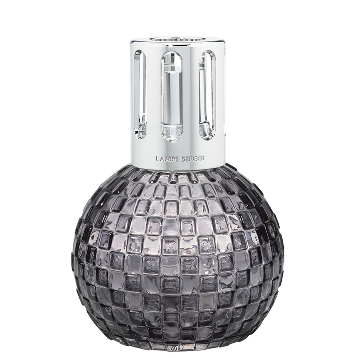 Lampe Berger Disco Grey Fragrance Lamp Gift Set with Pure White Tea