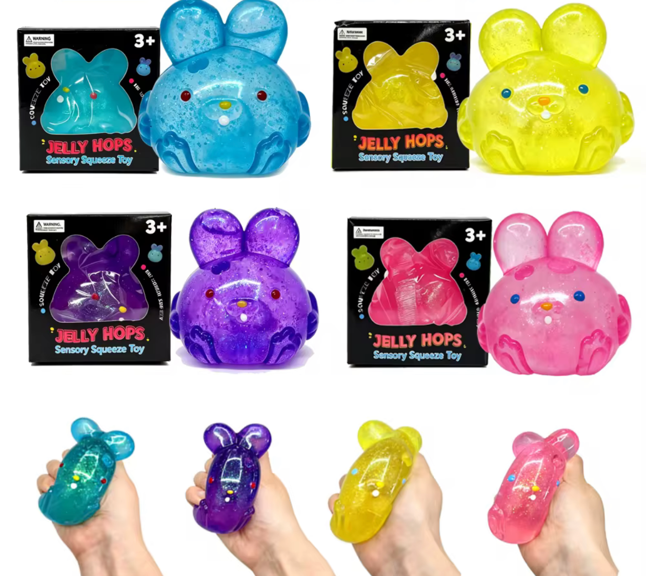 Bunny Squishy – Maltose Stress Relief Assorted Color