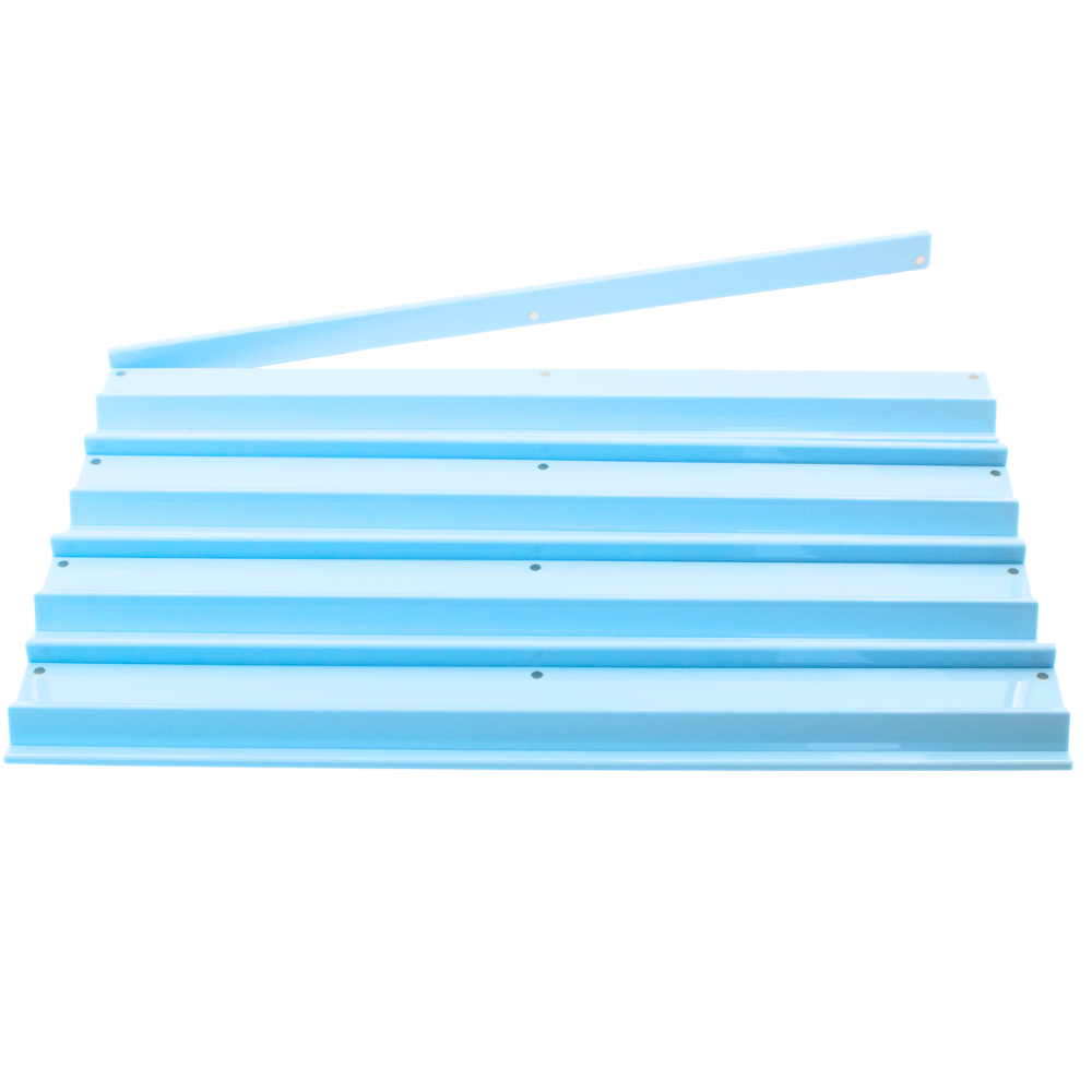 My Fair Mahjong Premium Acrylic Racks - 4 Racks & 4 Pushers