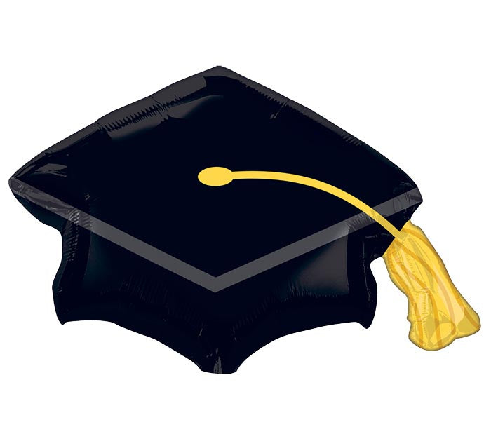 31" Balloon Grad Cap