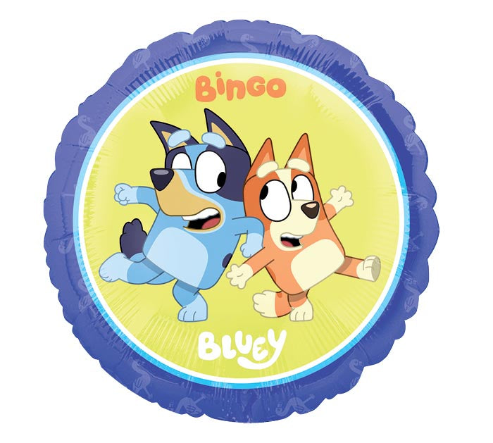 17" Balloon Bluey Round