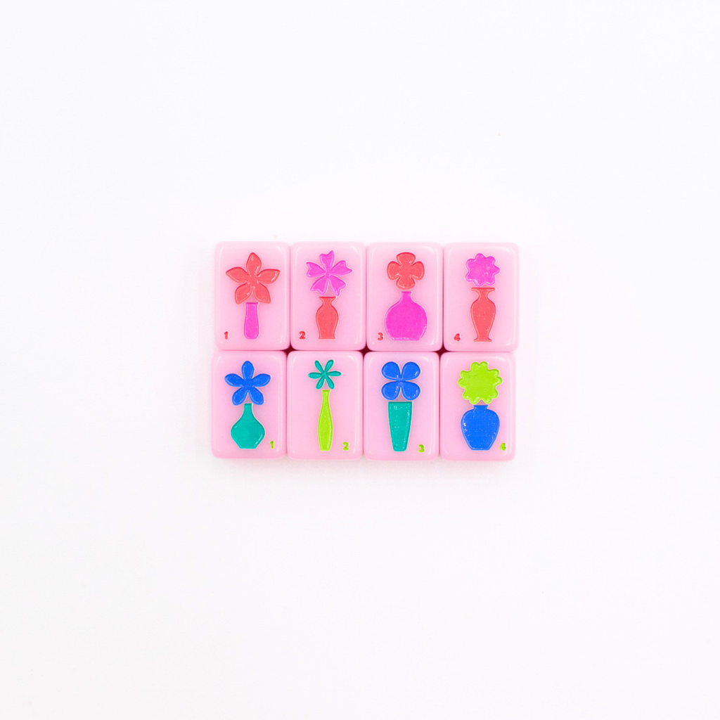 My Fair Mahjong Pink Mini Travel Set