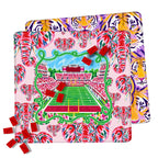 Boutique Monogram 31" Football Mahjong Mat
