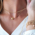 enewton Choker Classic Gold 2mm Bead