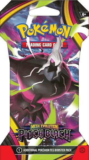 Pokemon Pitch Black Booster Pack (Random Artwork)