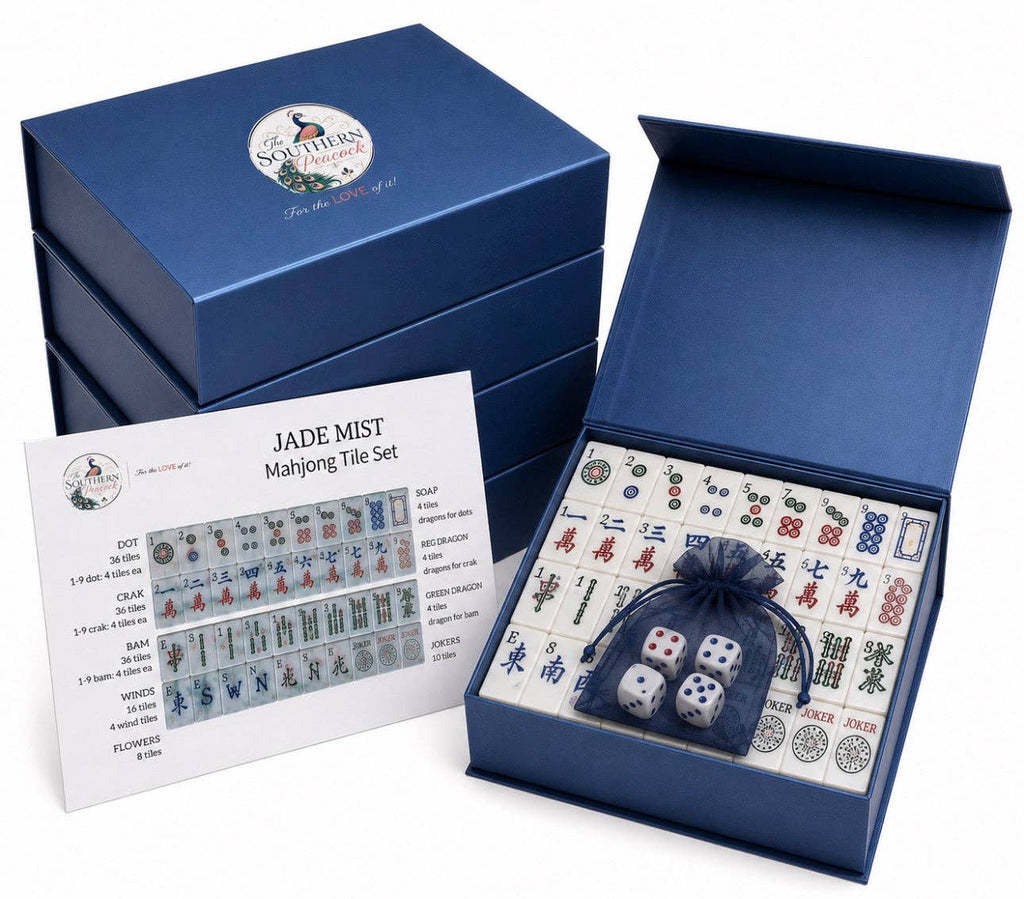 TSP Sunset Lotus Mahjong Tile Set