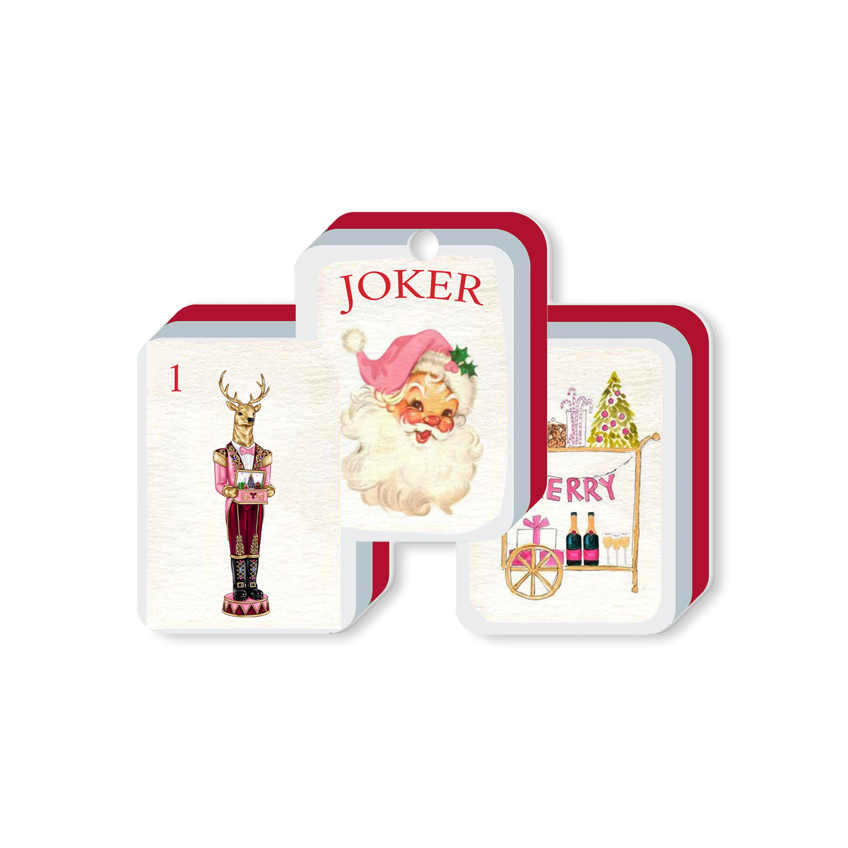 Toss Designs Mahjong Holiday Ornament