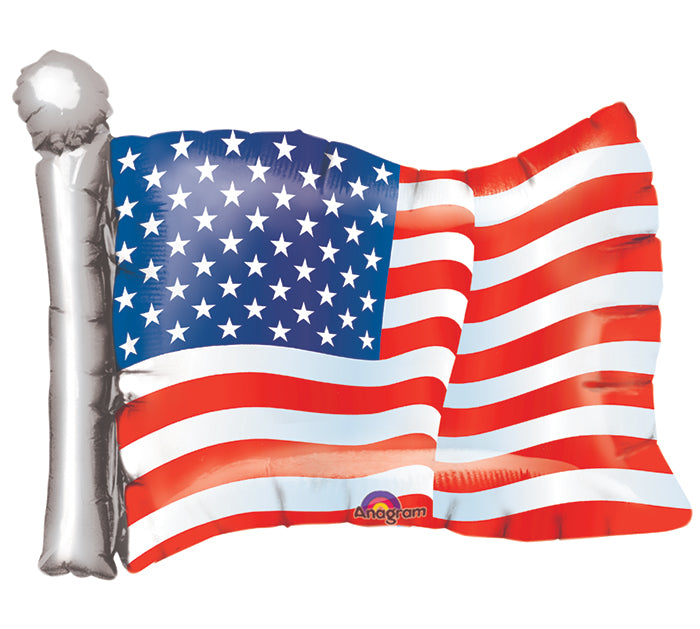27" Balloon American Flag