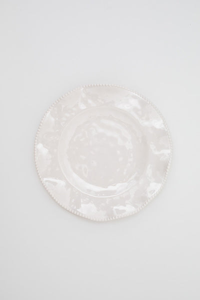 Elizabeth Hamilton Designs Melamine Dinner Plate - White