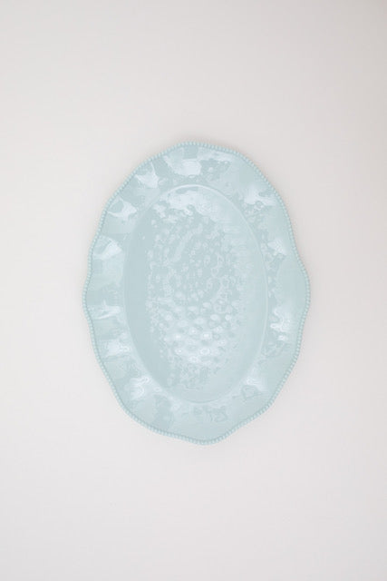 Elizabeth Hamilton Designs Melamine Platter - Robin's Egg Blue