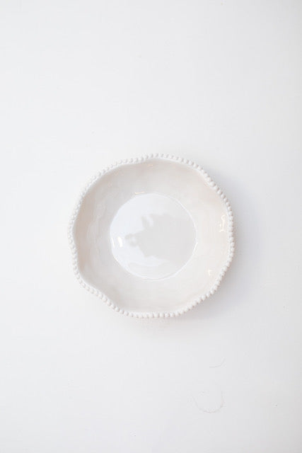 Elizabeth Hamilton Designs Melamine Side Bowl - White