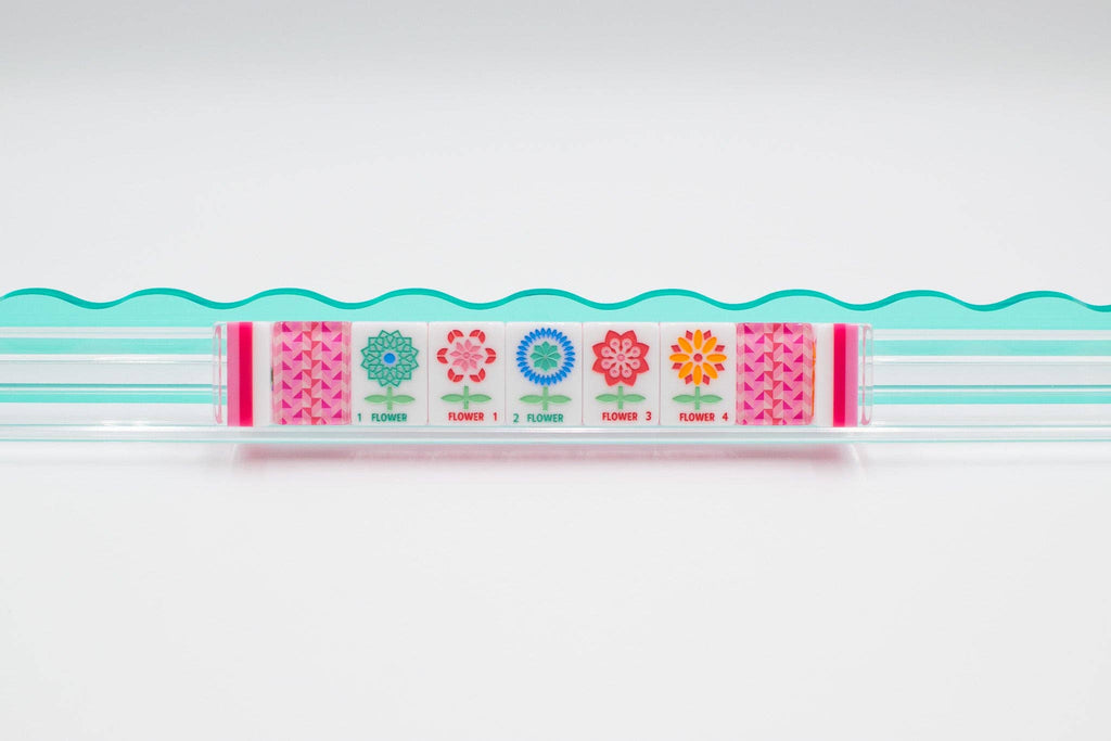 My Fair Mahjong Crystal Prism Pink Mahjong Tiles