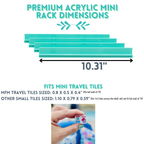 My Fair Mahjong Mini Travel Racks 10.31"