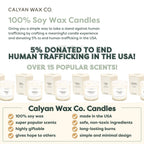 Calyan Vetiver + Tonka - Glass Tumbler Soy Candle