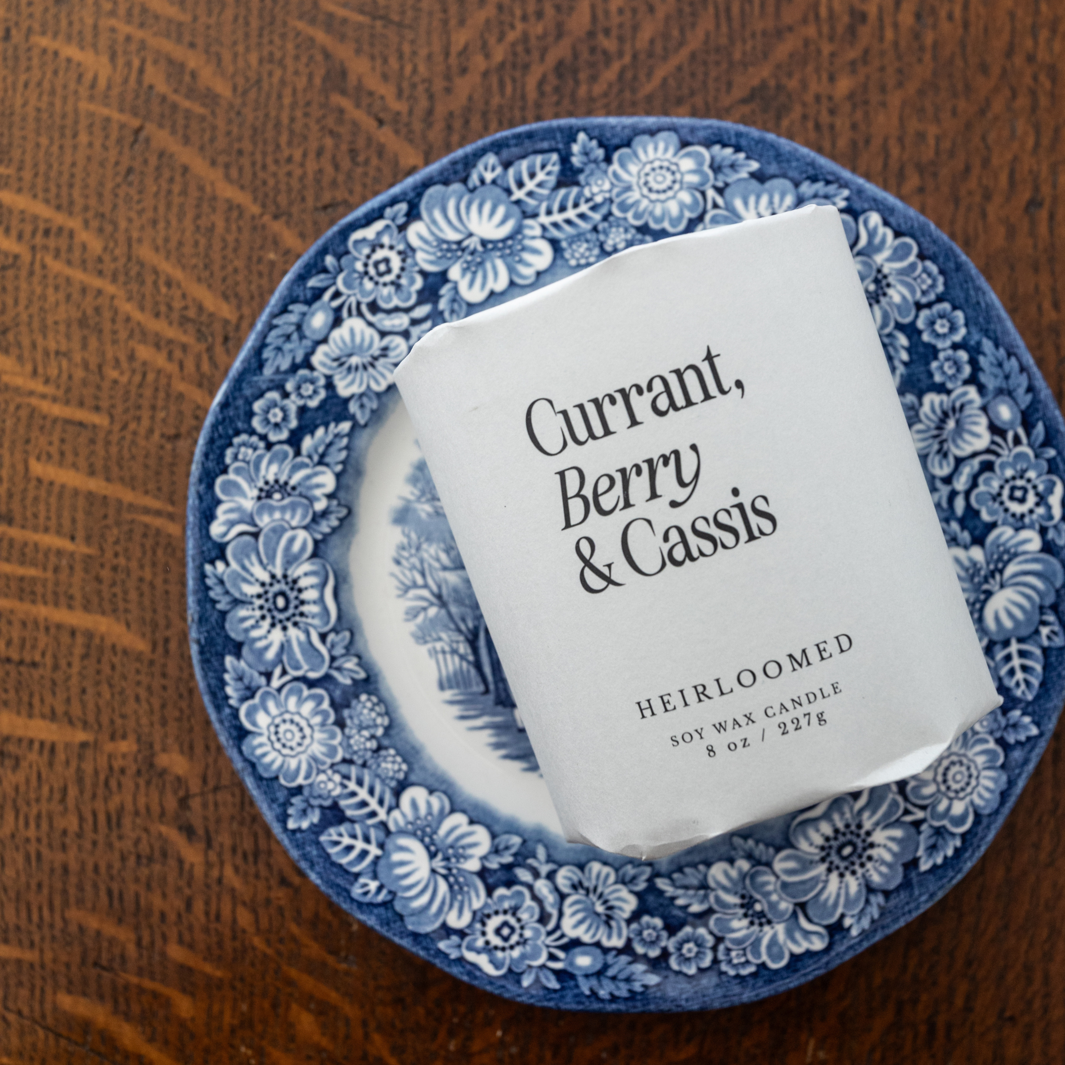 Heirloomed Candle - Currant, Berry, Cassis - 8 oz