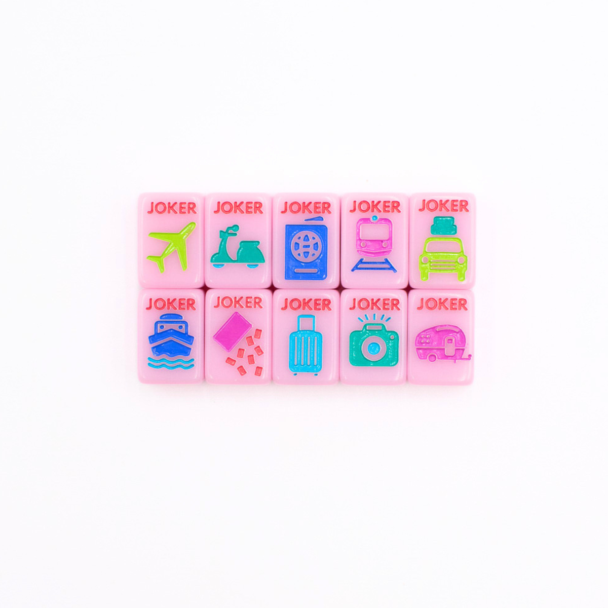 My Fair Mahjong Pink Mini Travel Set