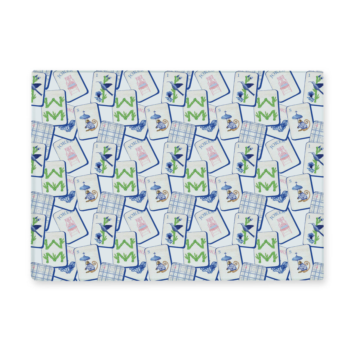 Toss Designs Mahjong Cutting Board