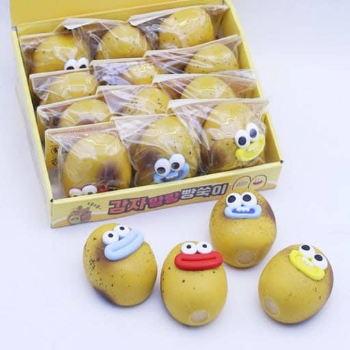 Potato Mochi Squishy Soft & Stretchy Stress Relief