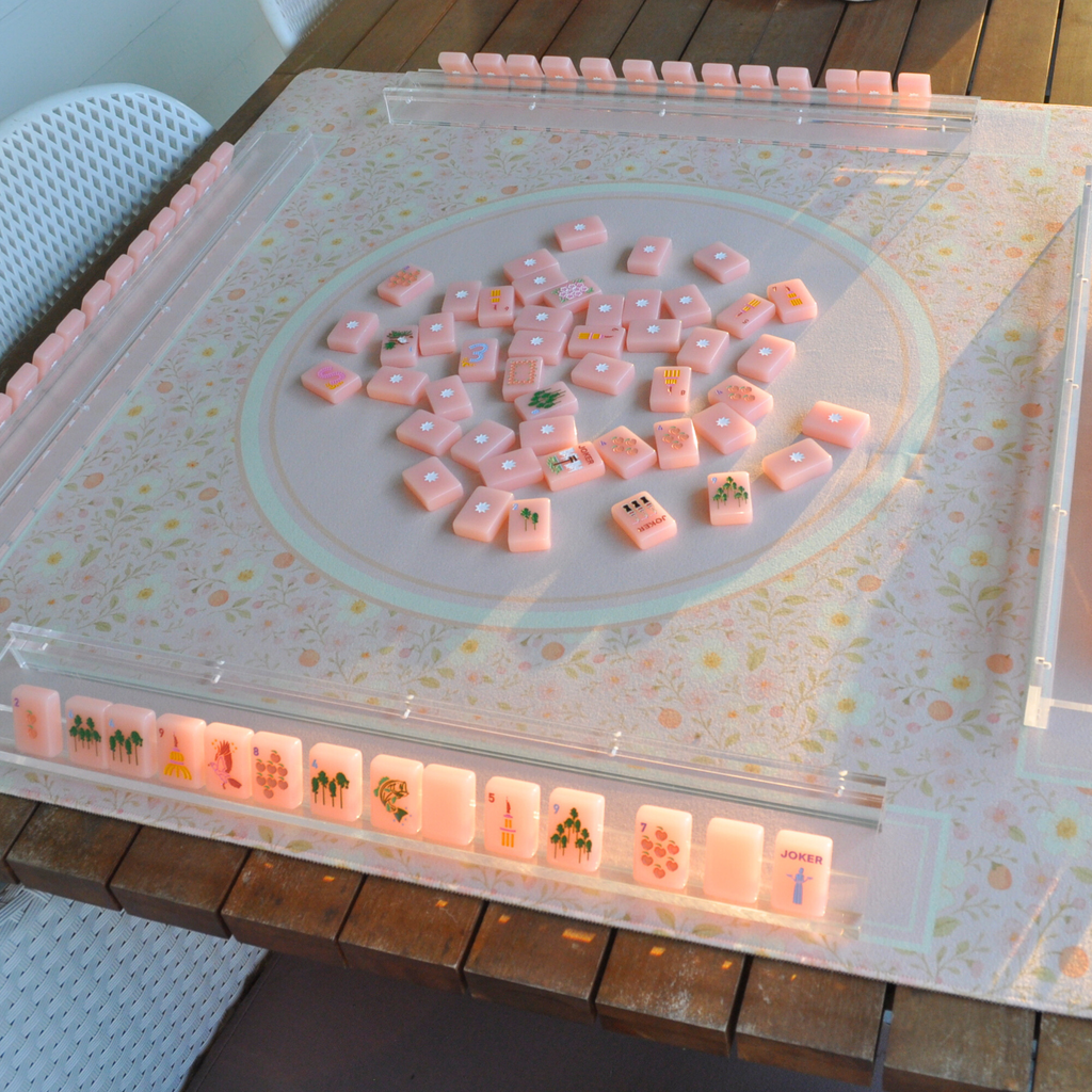 Middle & Main Peaches ‘n Cream Mahjong Mat