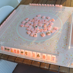 Middle & Main Peaches ‘n Cream Mahjong Mat