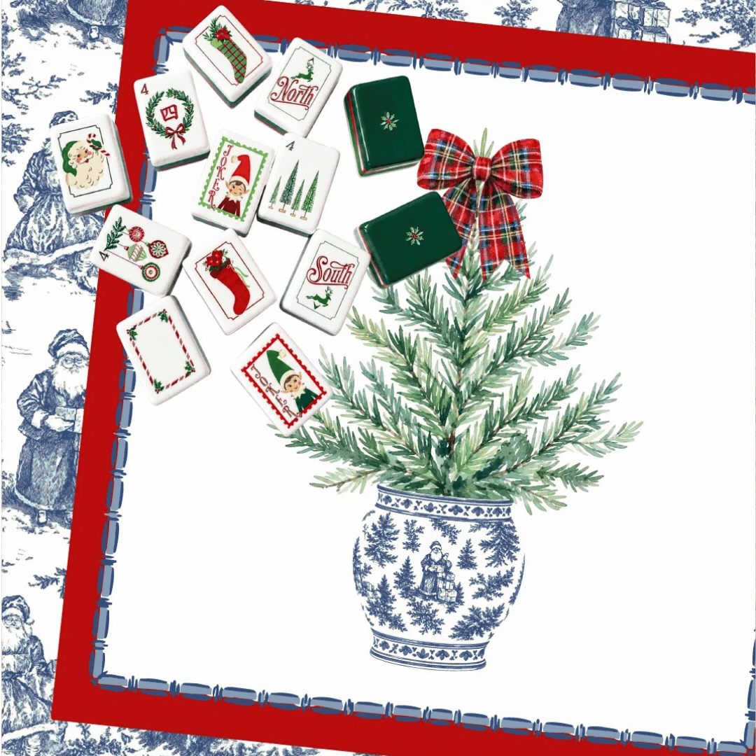 Anders Ruff Design Co. Dear Santa Mahjong Tile Set
