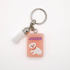 Middle & Main Mahjong GA Bulldog Joker Keychain