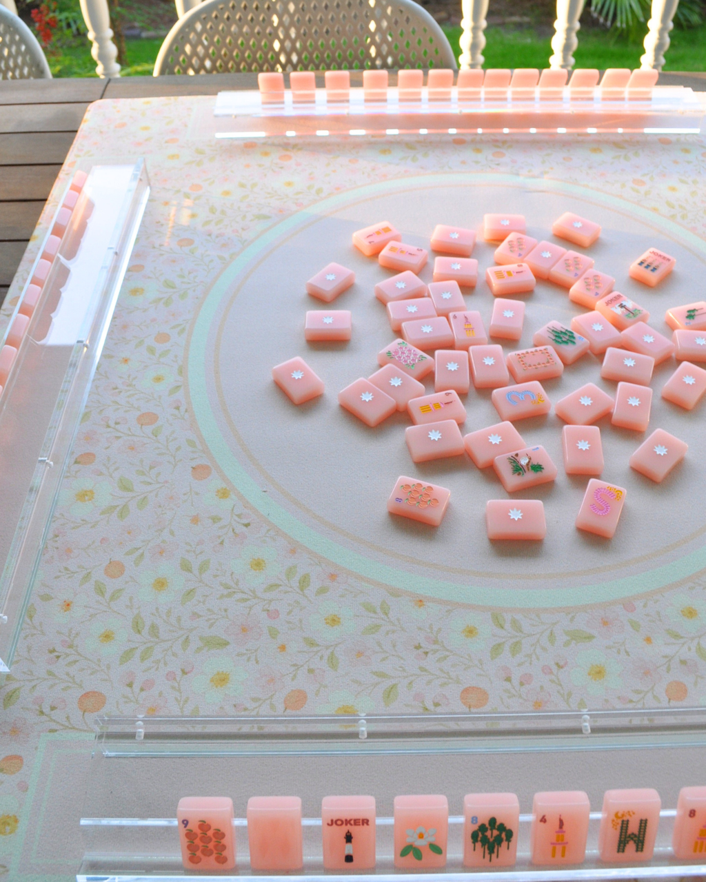Middle & Main Peaches ‘n Cream Mahjong Mat
