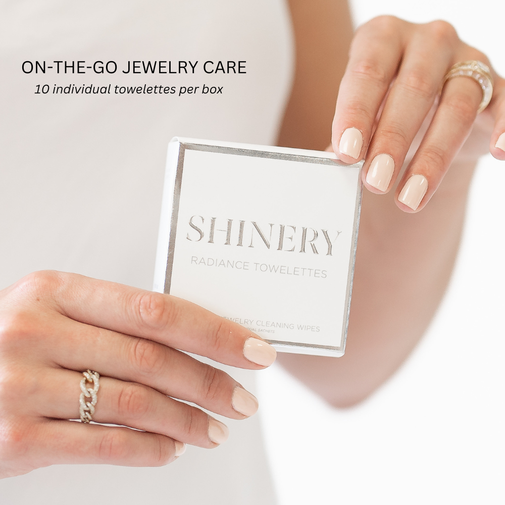 Shinery Radiance Towelettes Luxury Jewelry Wipes
