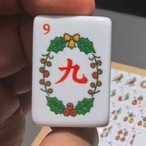 TSP Christmas Mahjong Tile Set