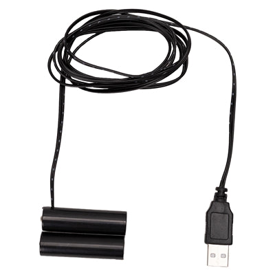 "No More Batteries" Battery Alternative - USB For 2-AA Device